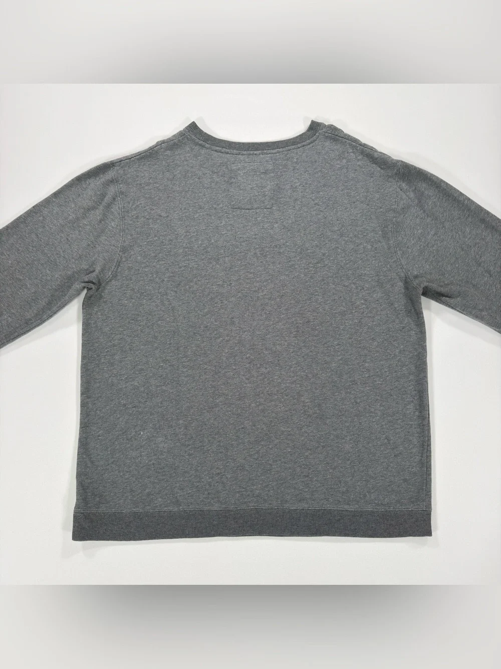 Zoo York Mens Sweatshirt XL Gray Crewneck Kangaroo Pocket Graffiti Logo Skate